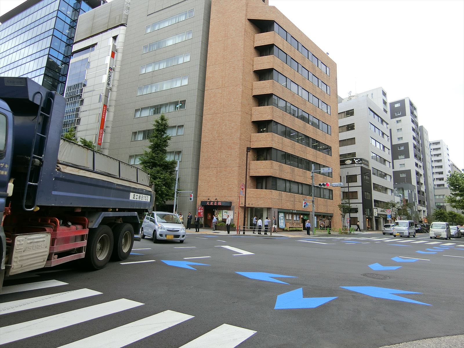 桜橋交差点の近く