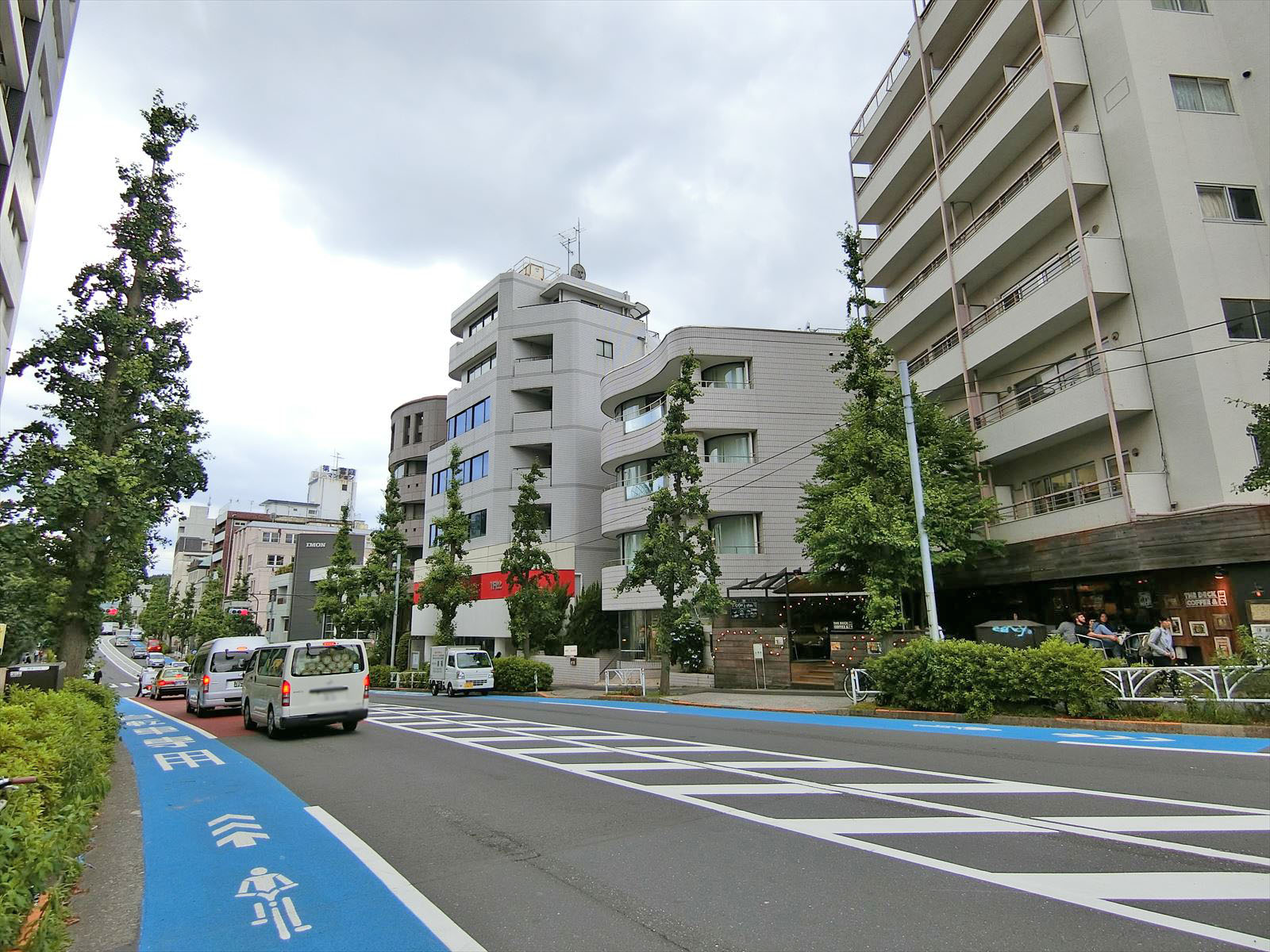 付近の明治通り