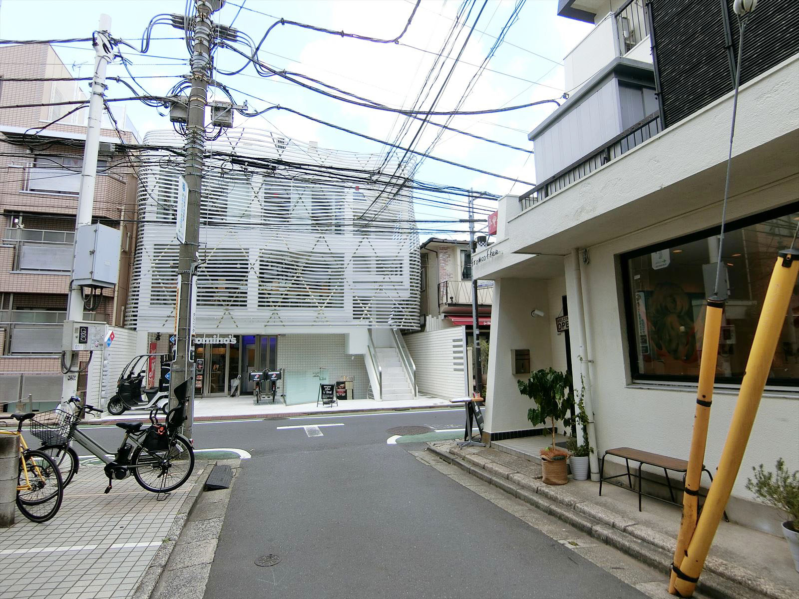 ルフィチュール田端前面の通り