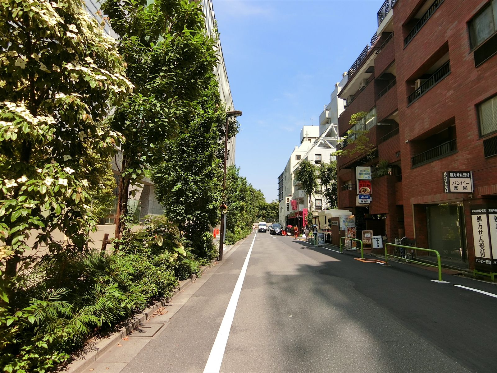 半蔵門ハイム前面の通り