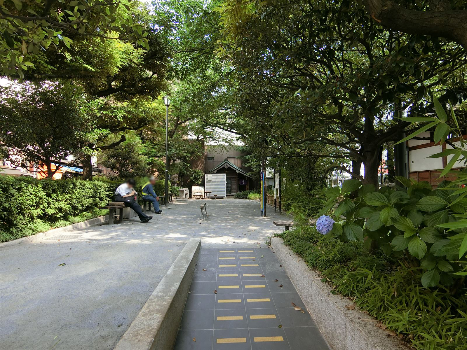 近くの龍閑児童公園