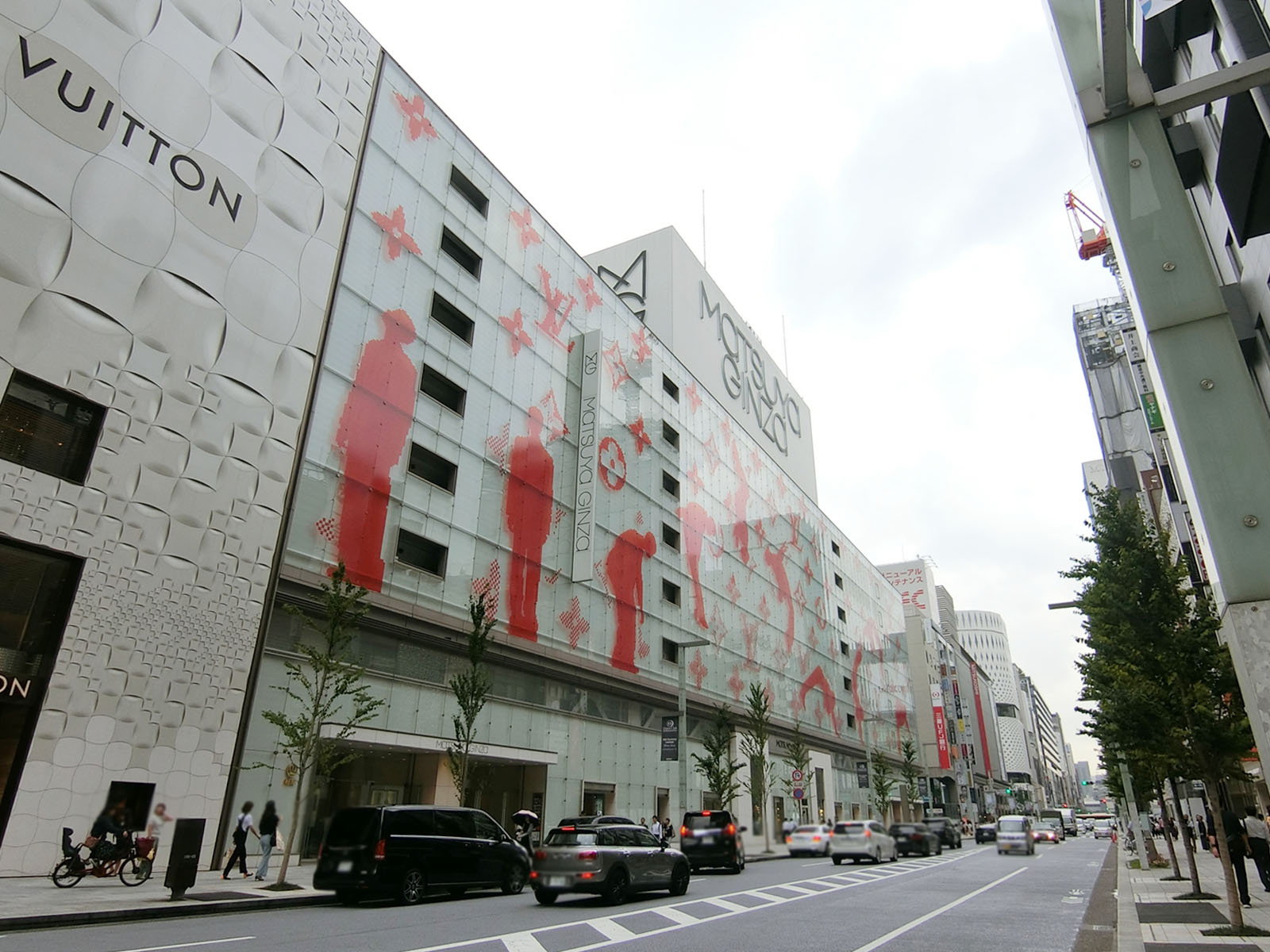 至近の松屋銀座