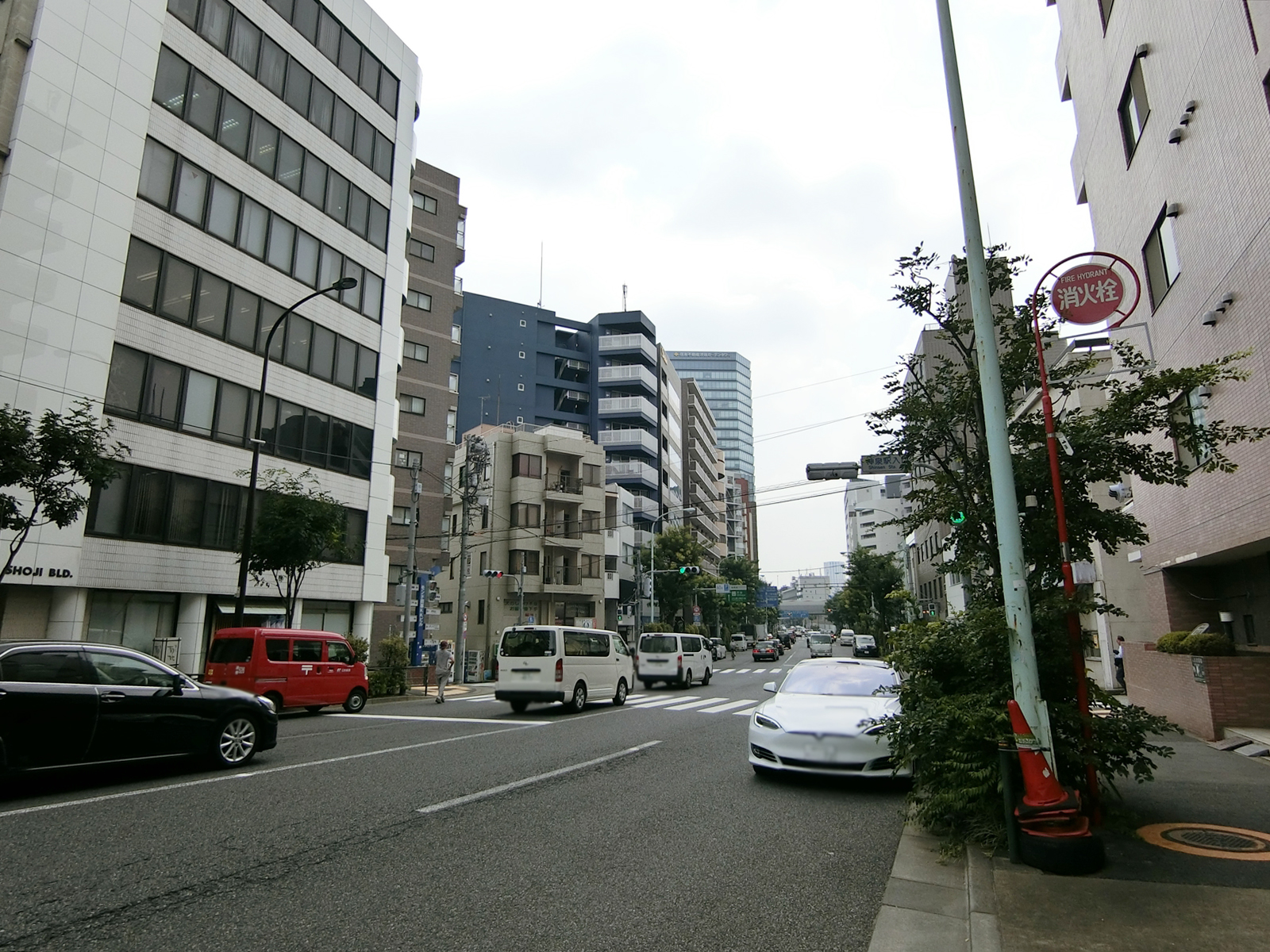 渋谷MKビル前面の旧山手通り