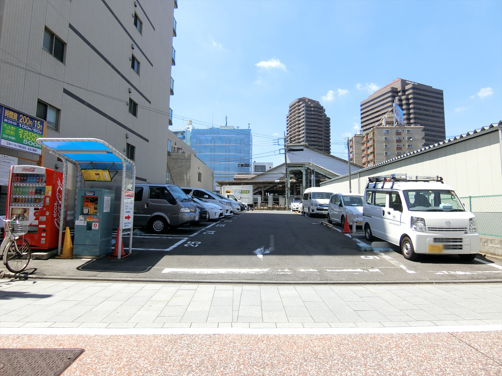 すぐ近くのコインパーキング