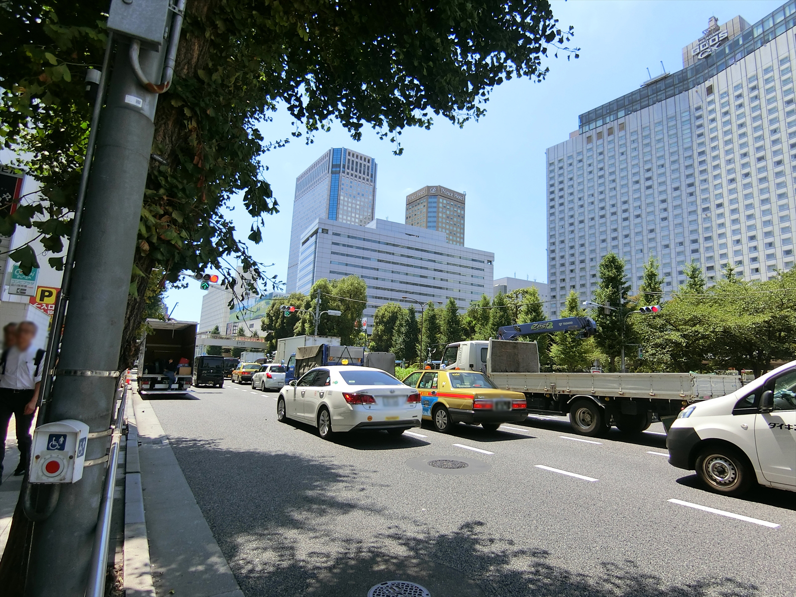 目の前には第一京浜