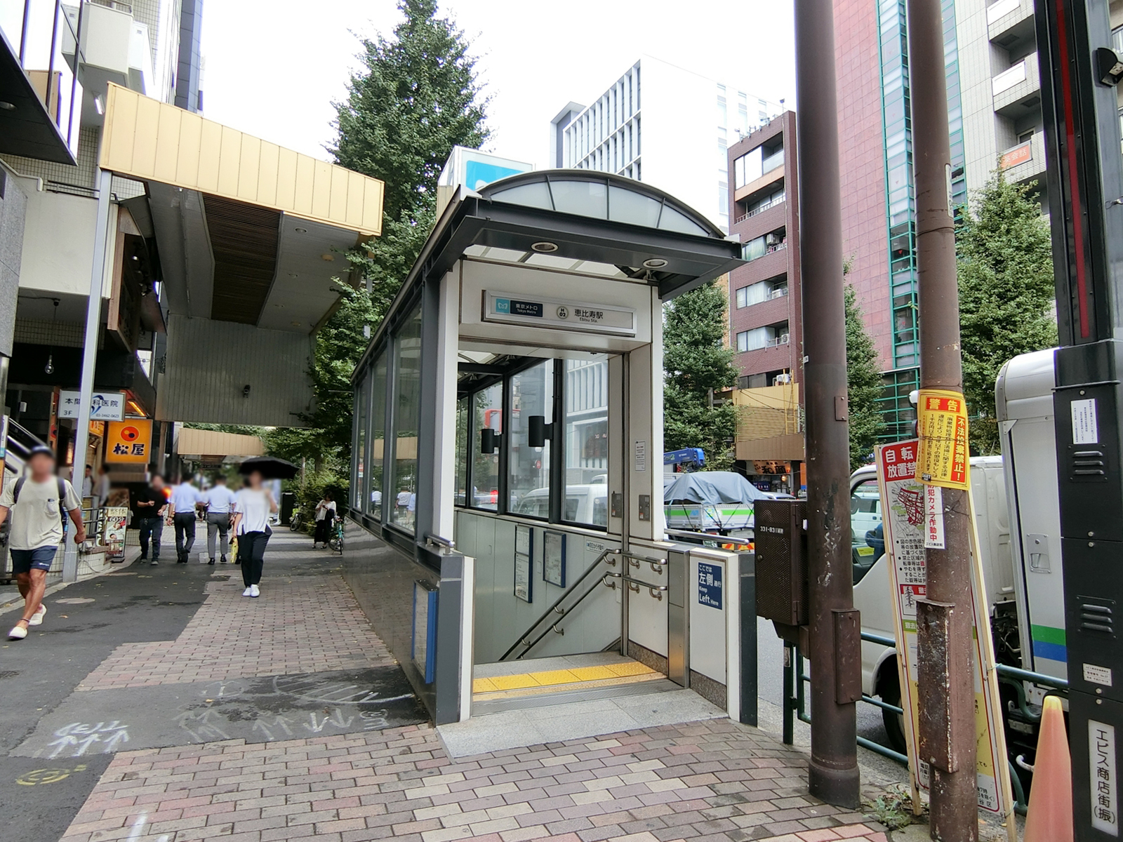 最寄りの「恵比寿駅」