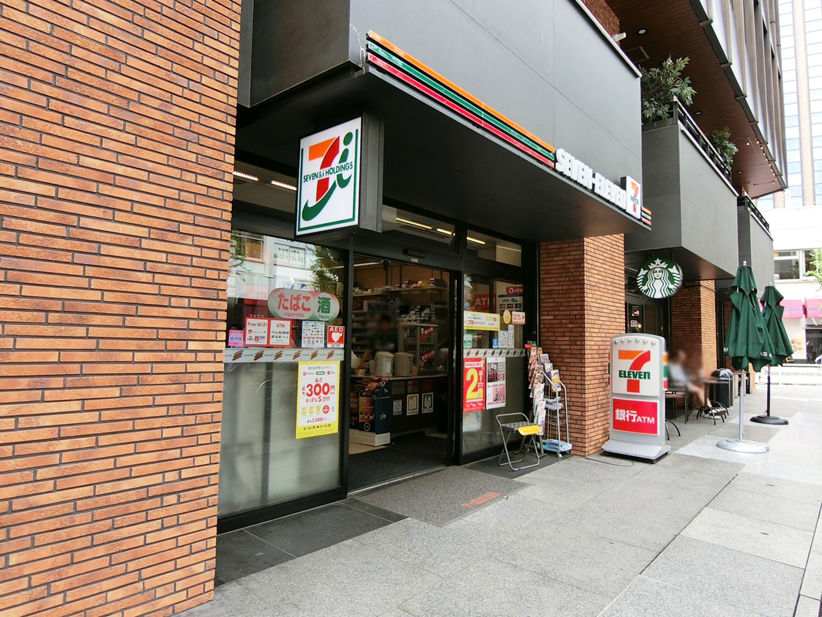 徒歩3分のセブンイレブン