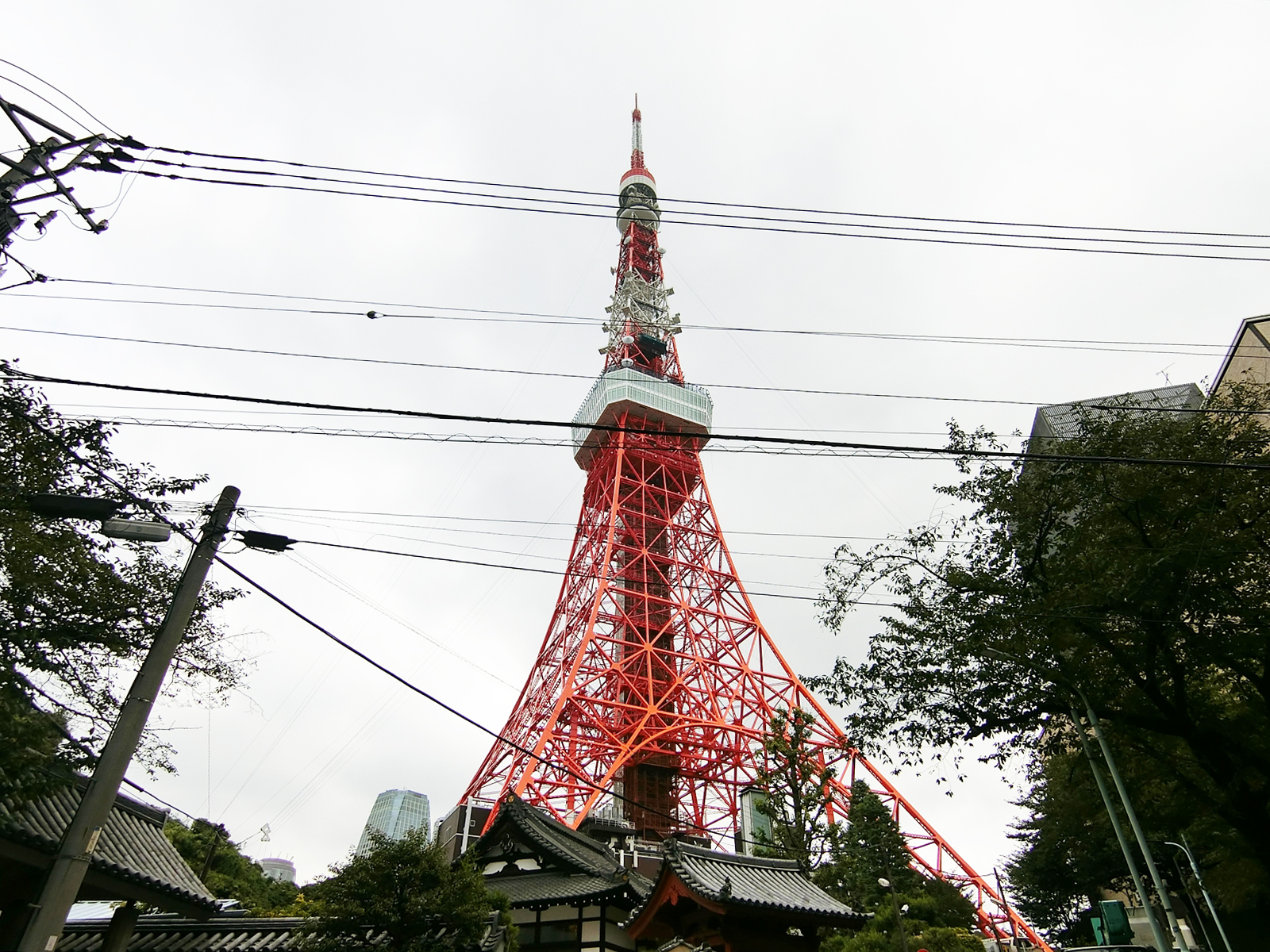 東京タワーまで歩いてすぐ