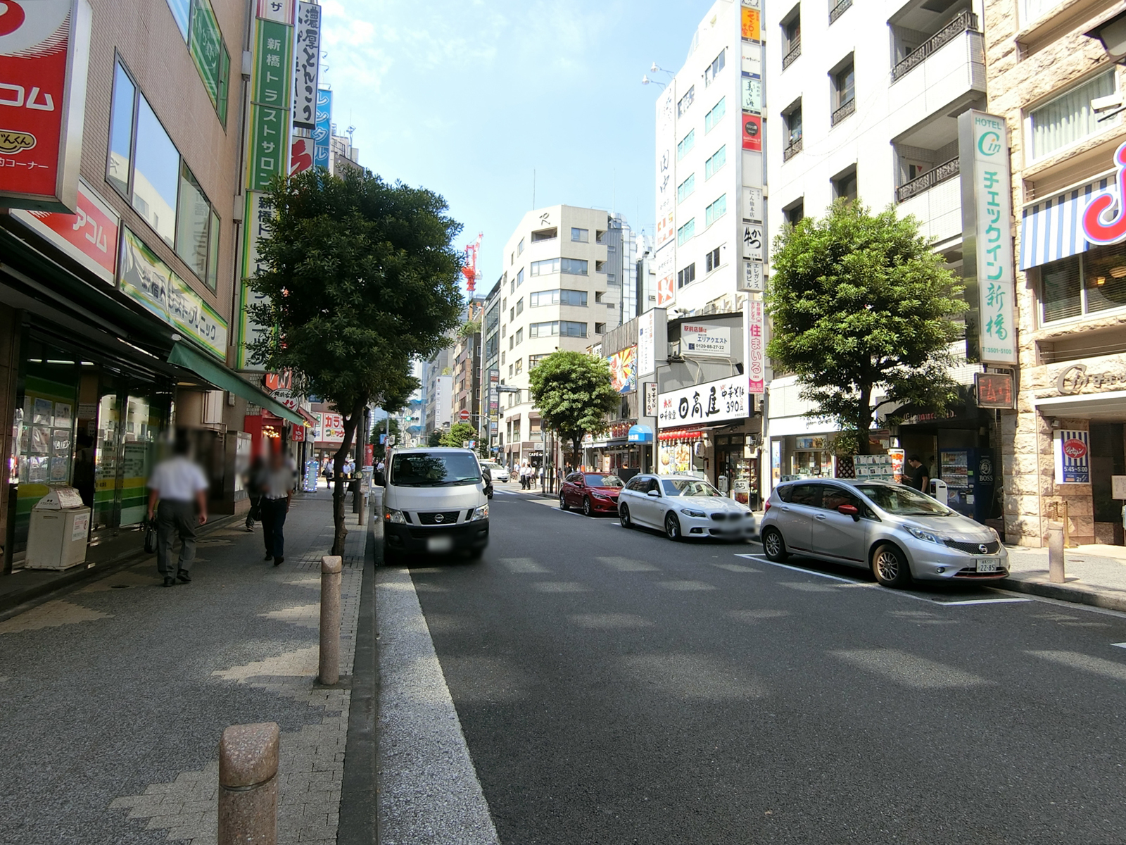 KLセントラルビル前面の通り