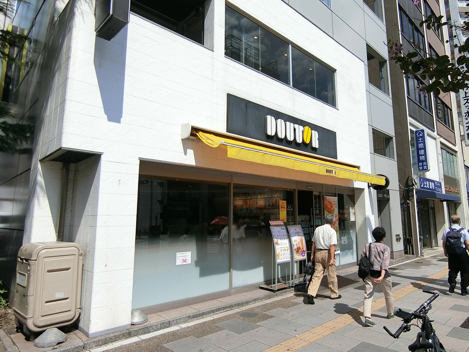 徒歩3分のドトールコーヒーショップ上野浅草通り店