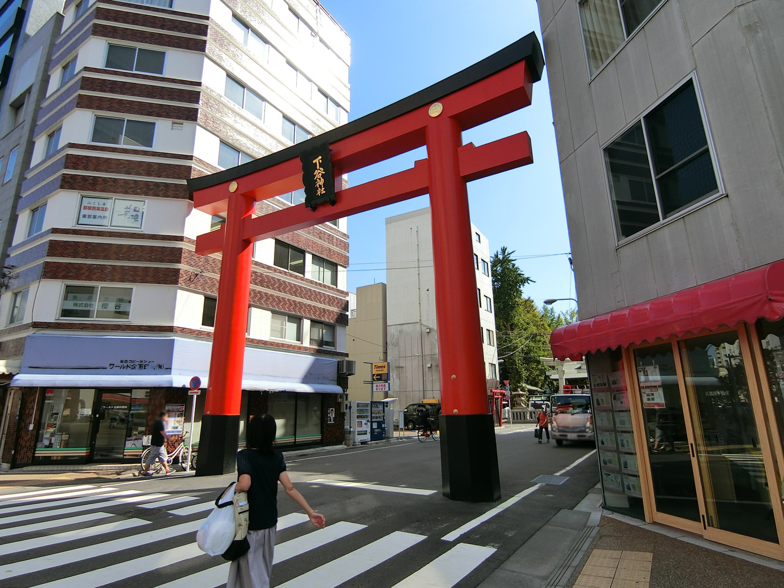 付近の下谷神社