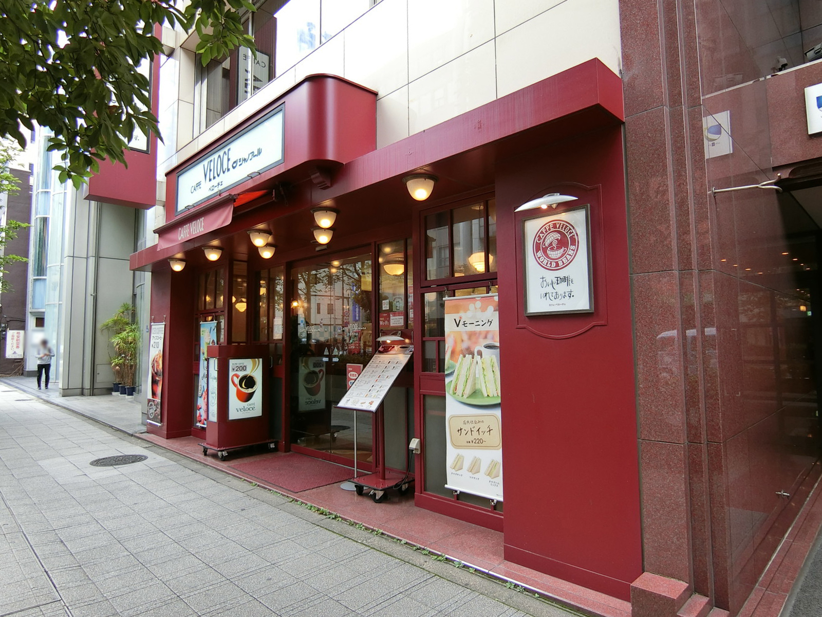 徒歩2分のベローチェ 小伝馬町店
