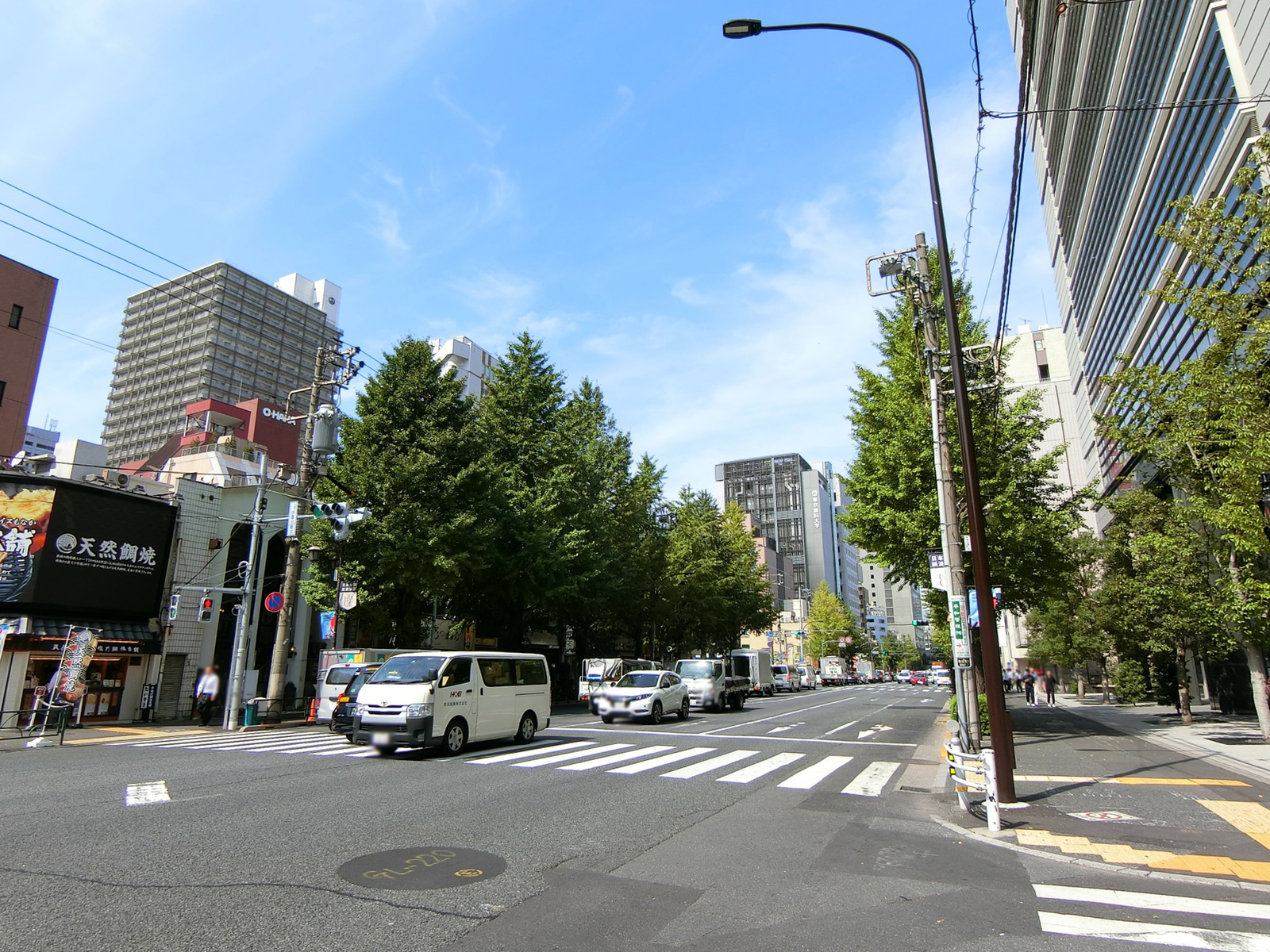 至近の白山通り