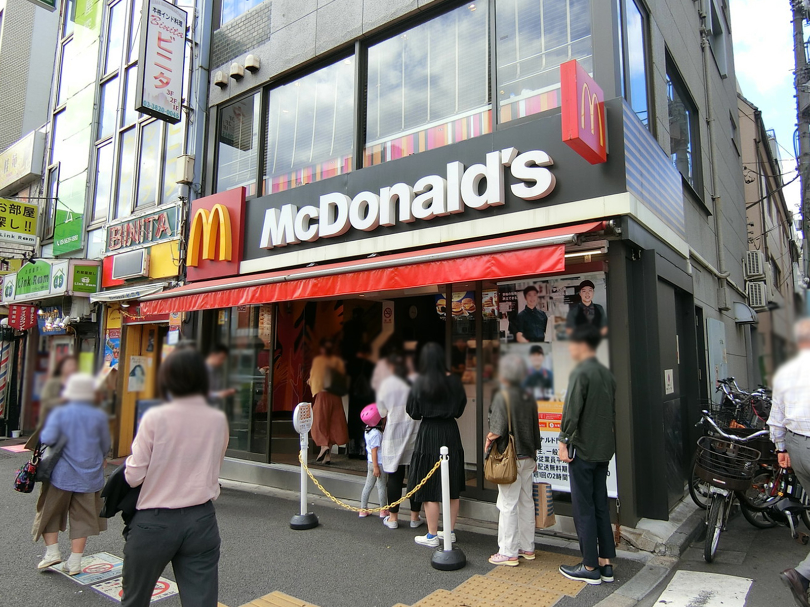 付近のマクドナルド 門前仲町店