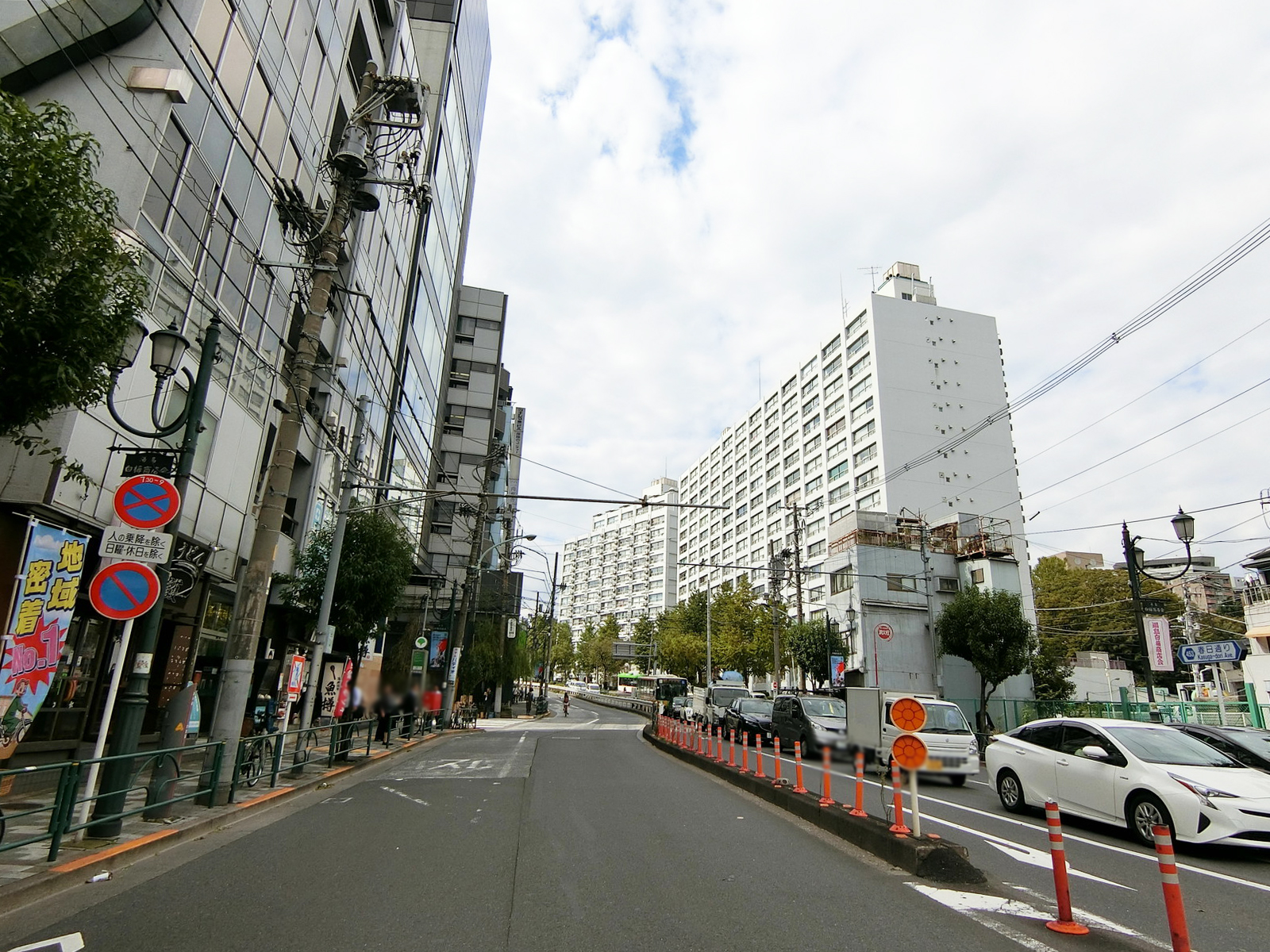 付近の春日通り