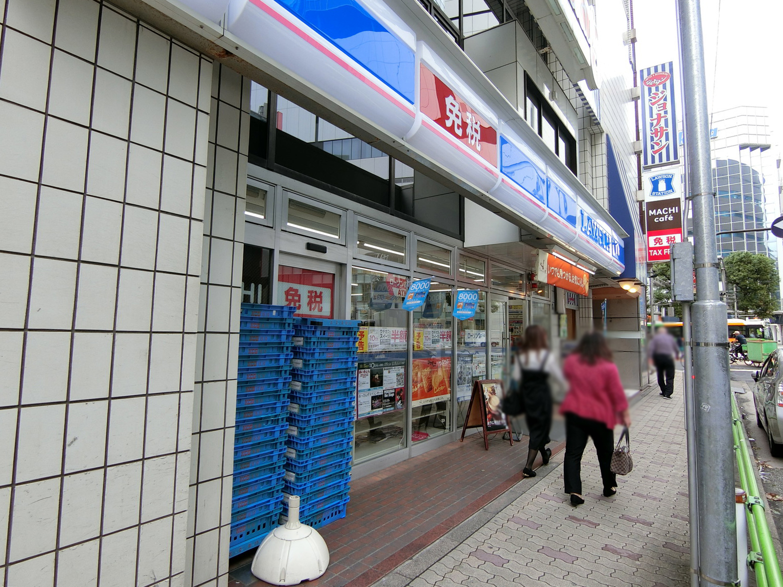 徒歩1分のローソン 上野1丁目店