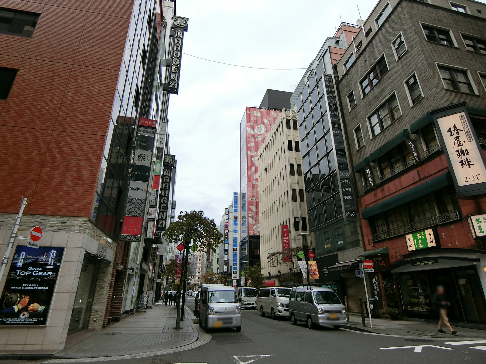 Brown Place前面の通り