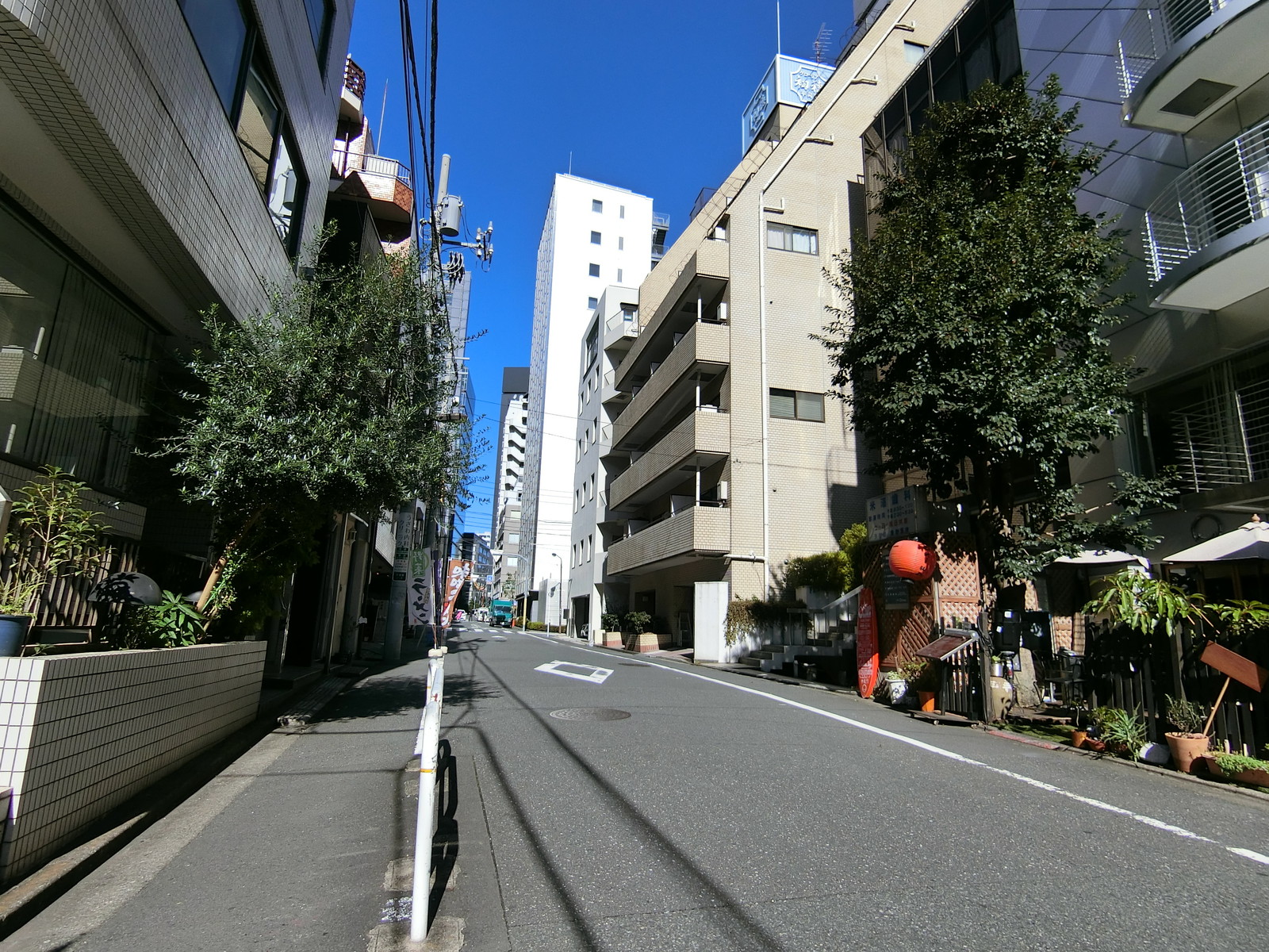 半蔵門堀切ビル前面の通り