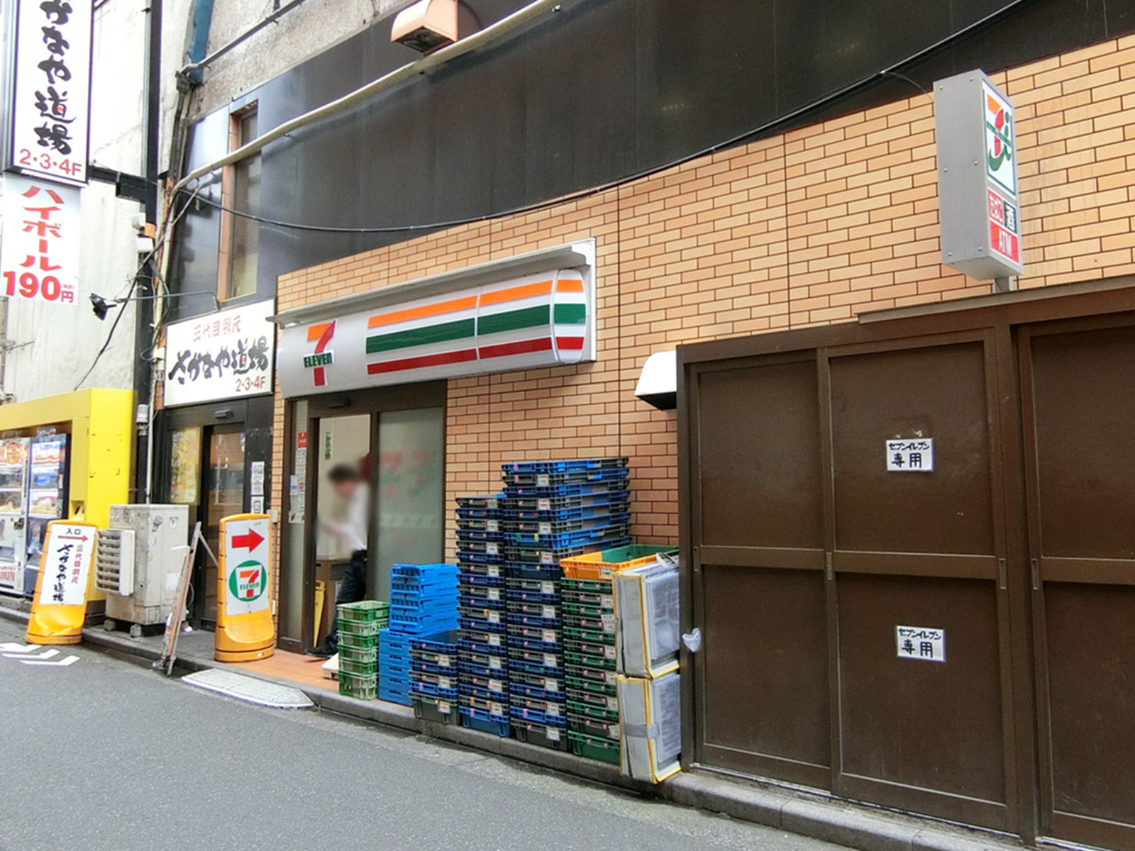 徒歩1分のセブンイレブン