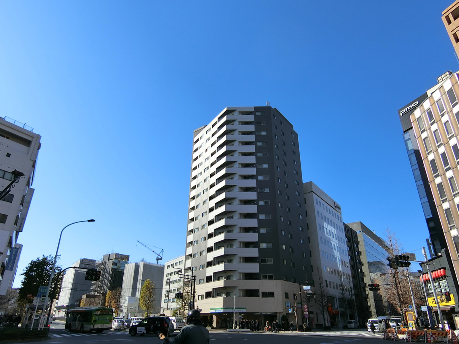 付近の新大橋通り