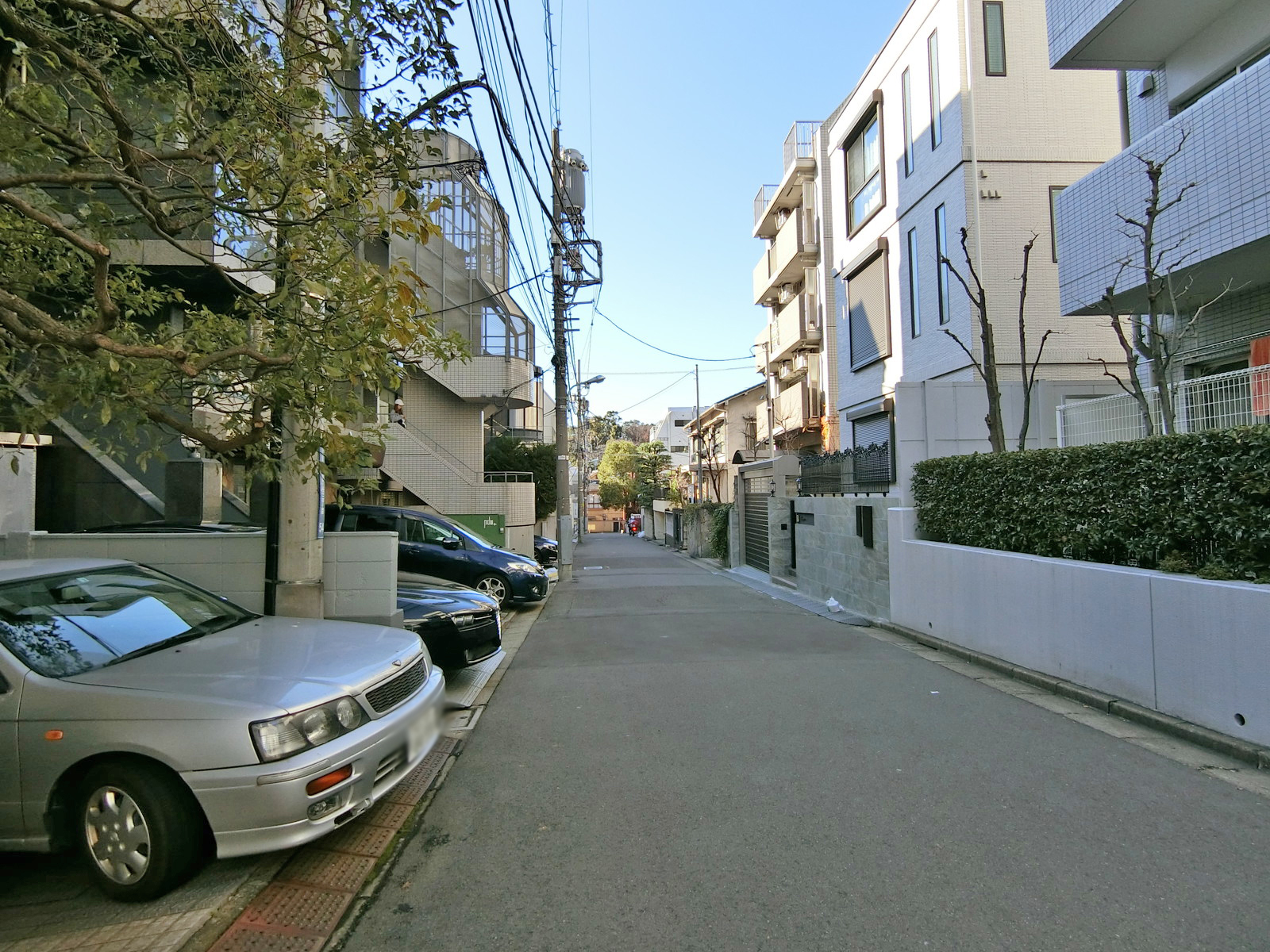 原宿SDビル前面の通り