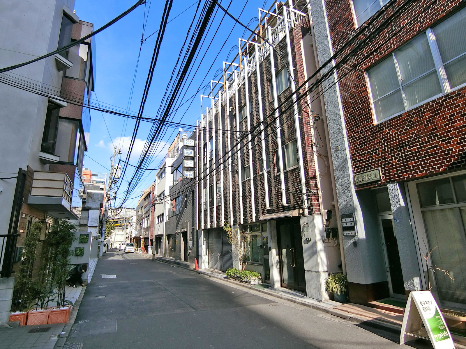 周辺は静かなエリア