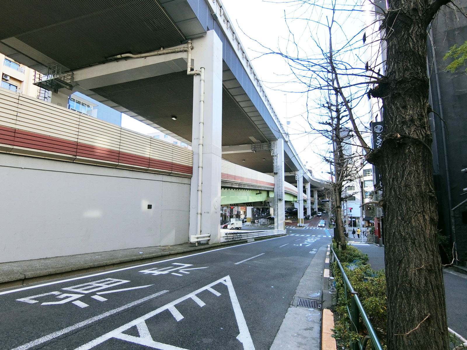 SYLA NISHI-AZABU3前面の六本木通り