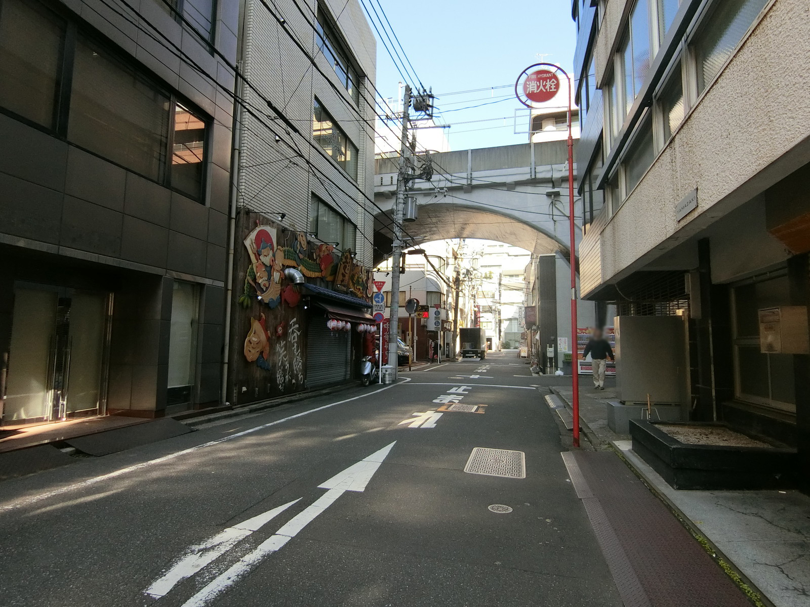大洋秋葉原ビル前面の通り