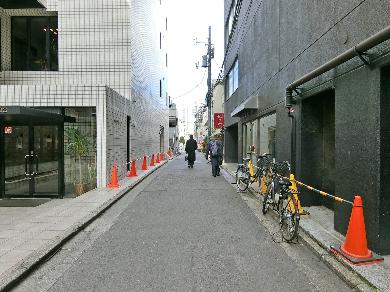 コモビル前面の通り
