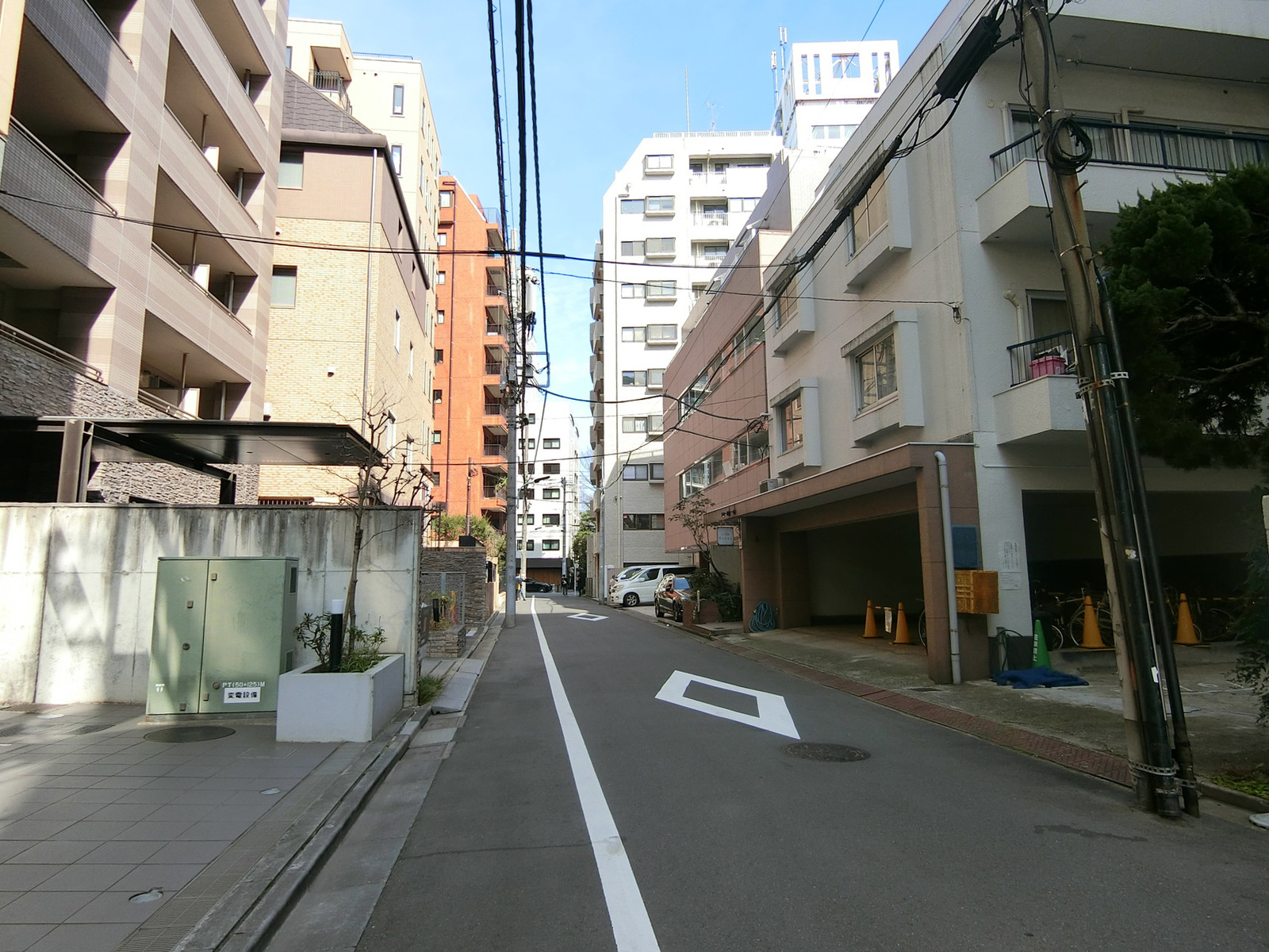 南青山ハウス前面の通り