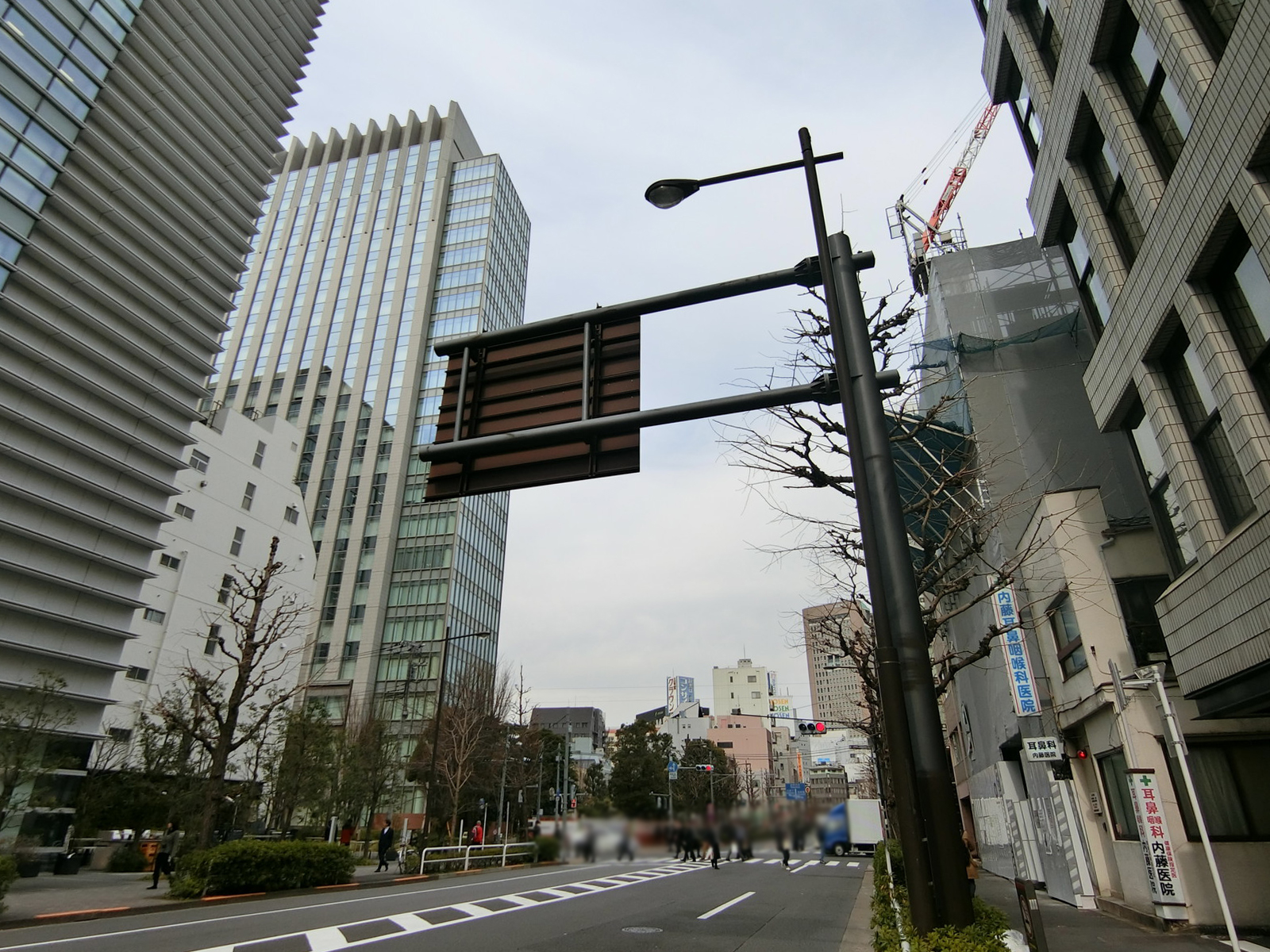 ほぼ日神田ビル前面の通り