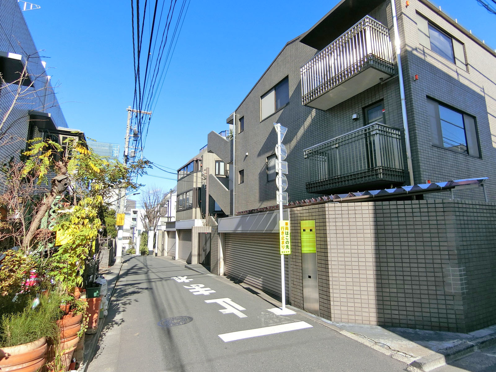 周辺は閑静なエリア