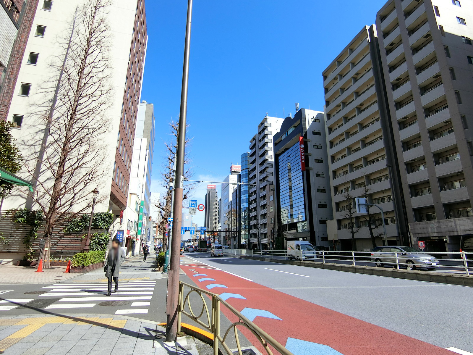 付近の江戸通り