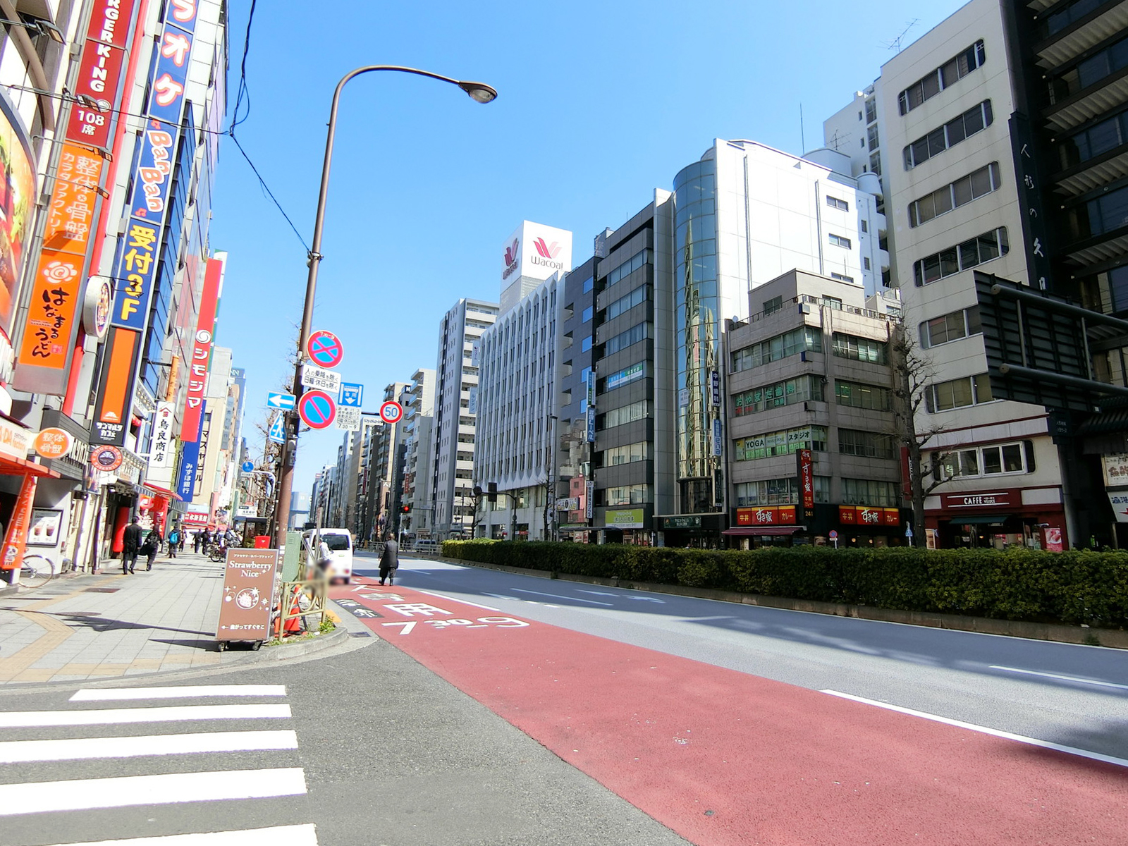 至近の江戸通り