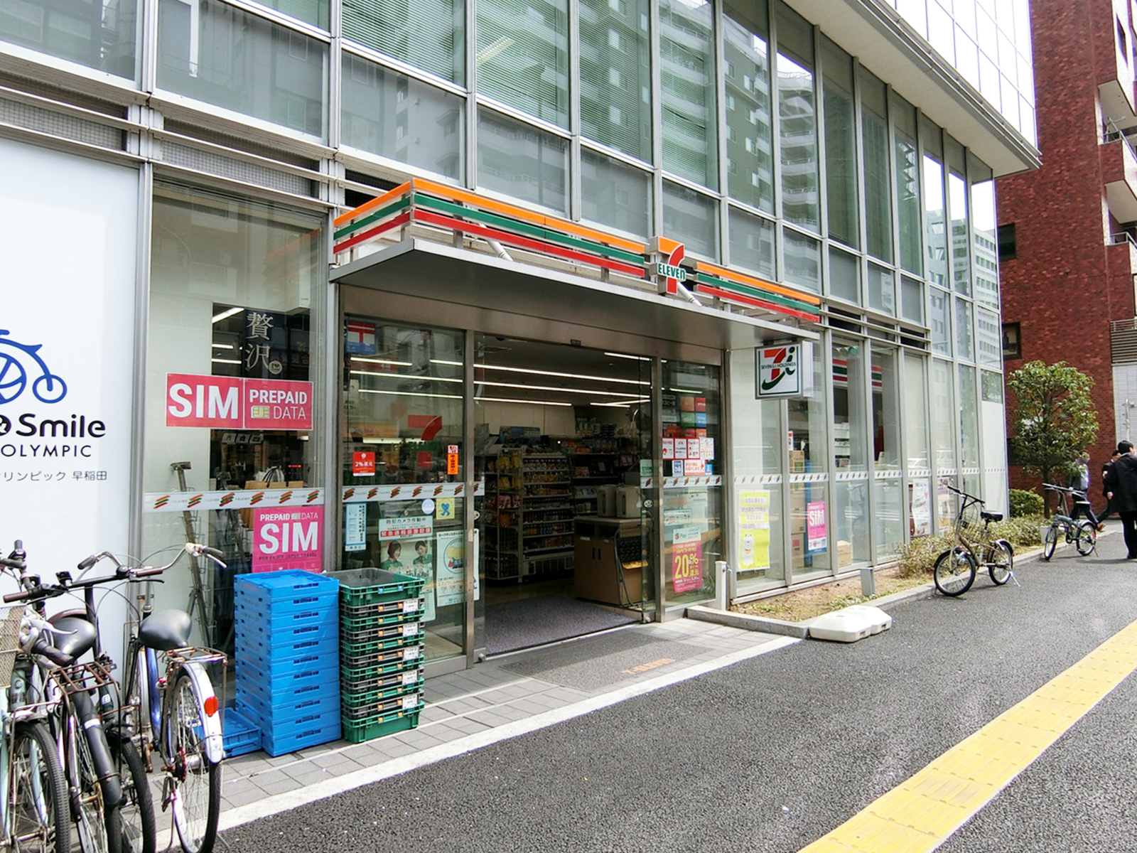 並びのセブンイレブン