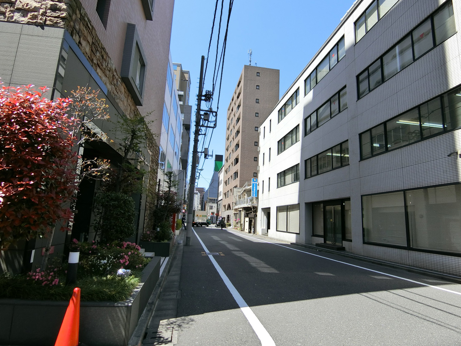 新川ニッテイアネックス前面の通り