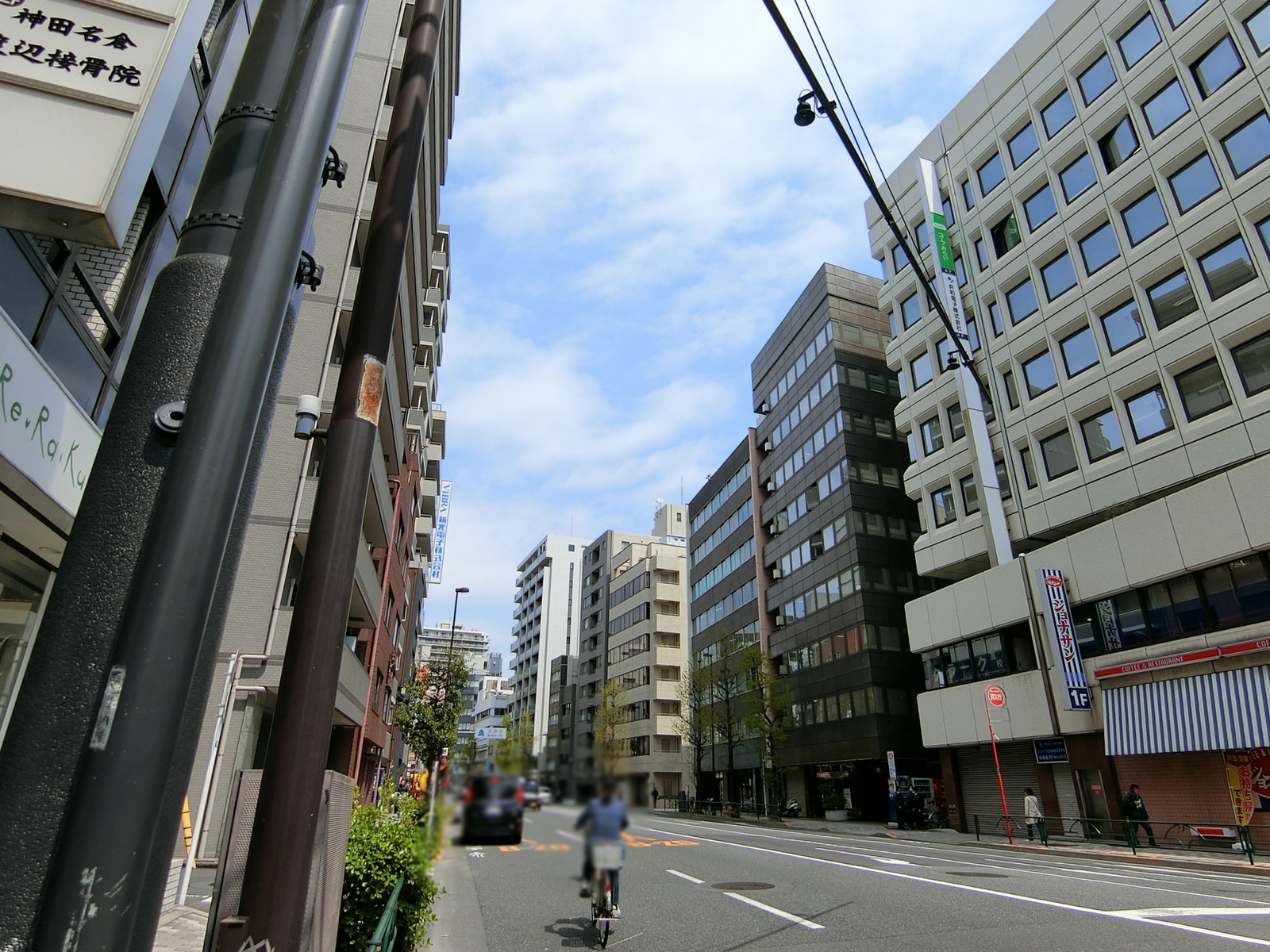 付近の神田白山線