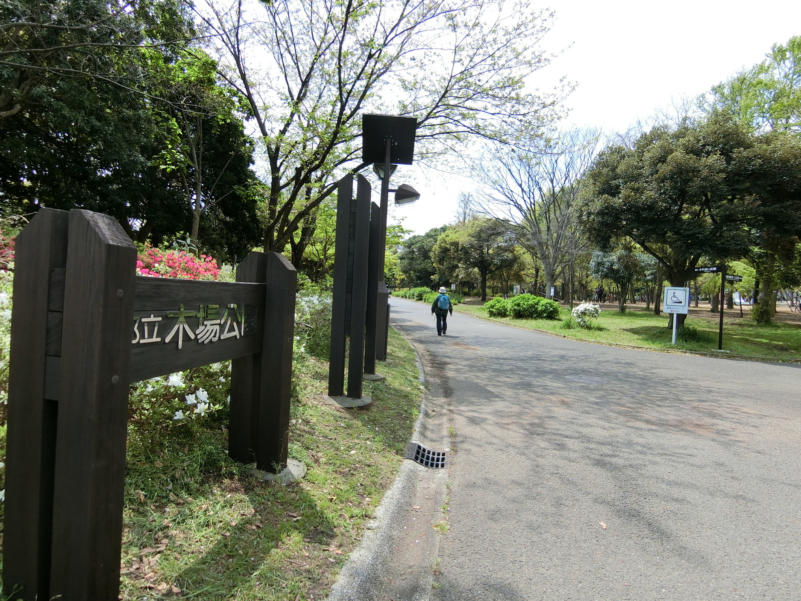 付近の木場公園