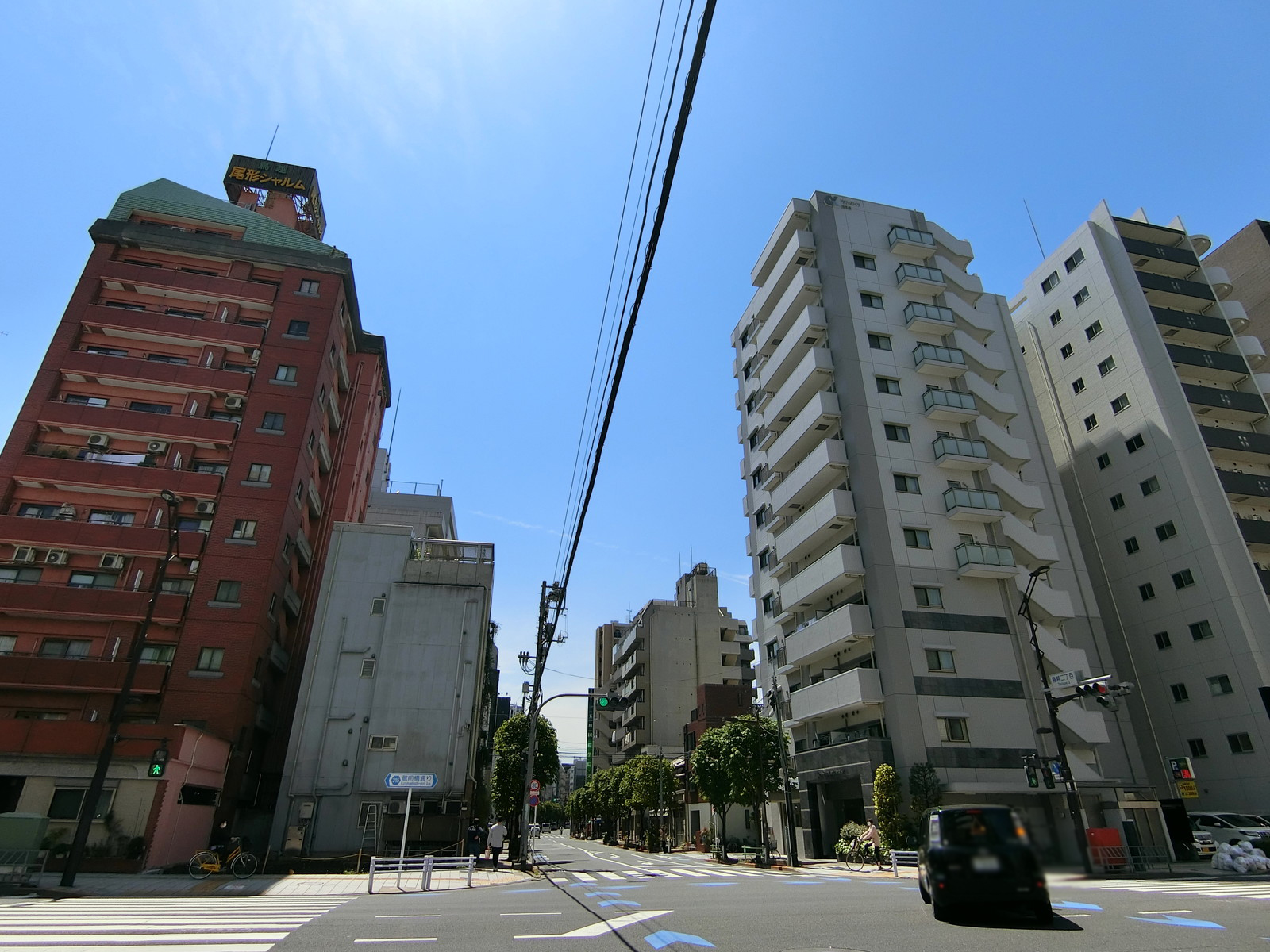 付近の左衛門橋通り