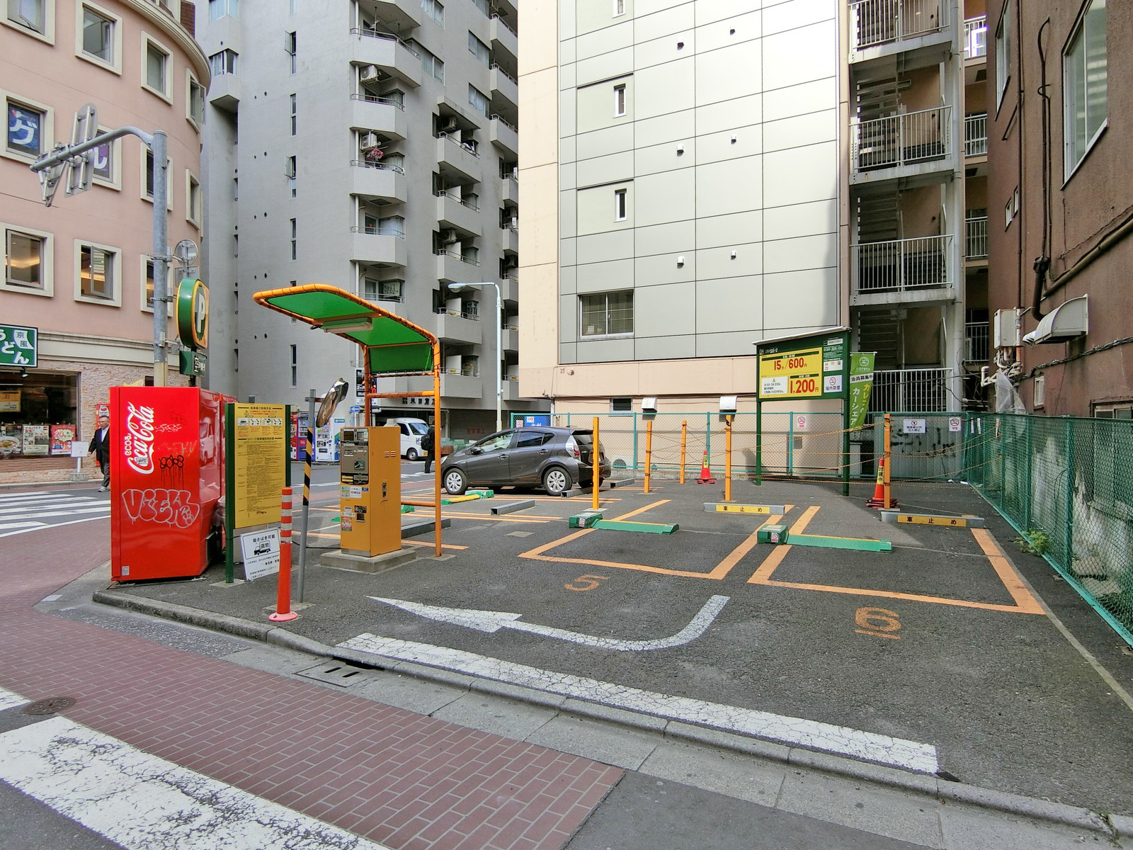 徒歩1分のコインパーキング