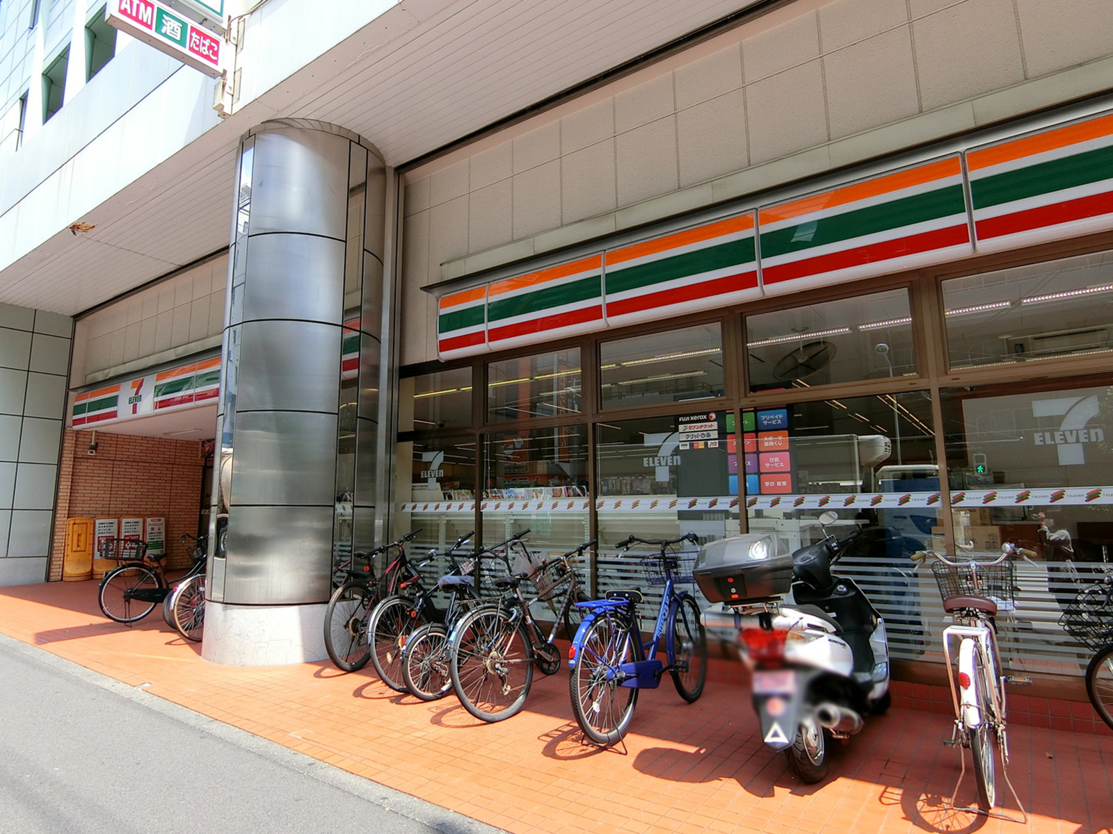 徒歩1分のセブンイレブン