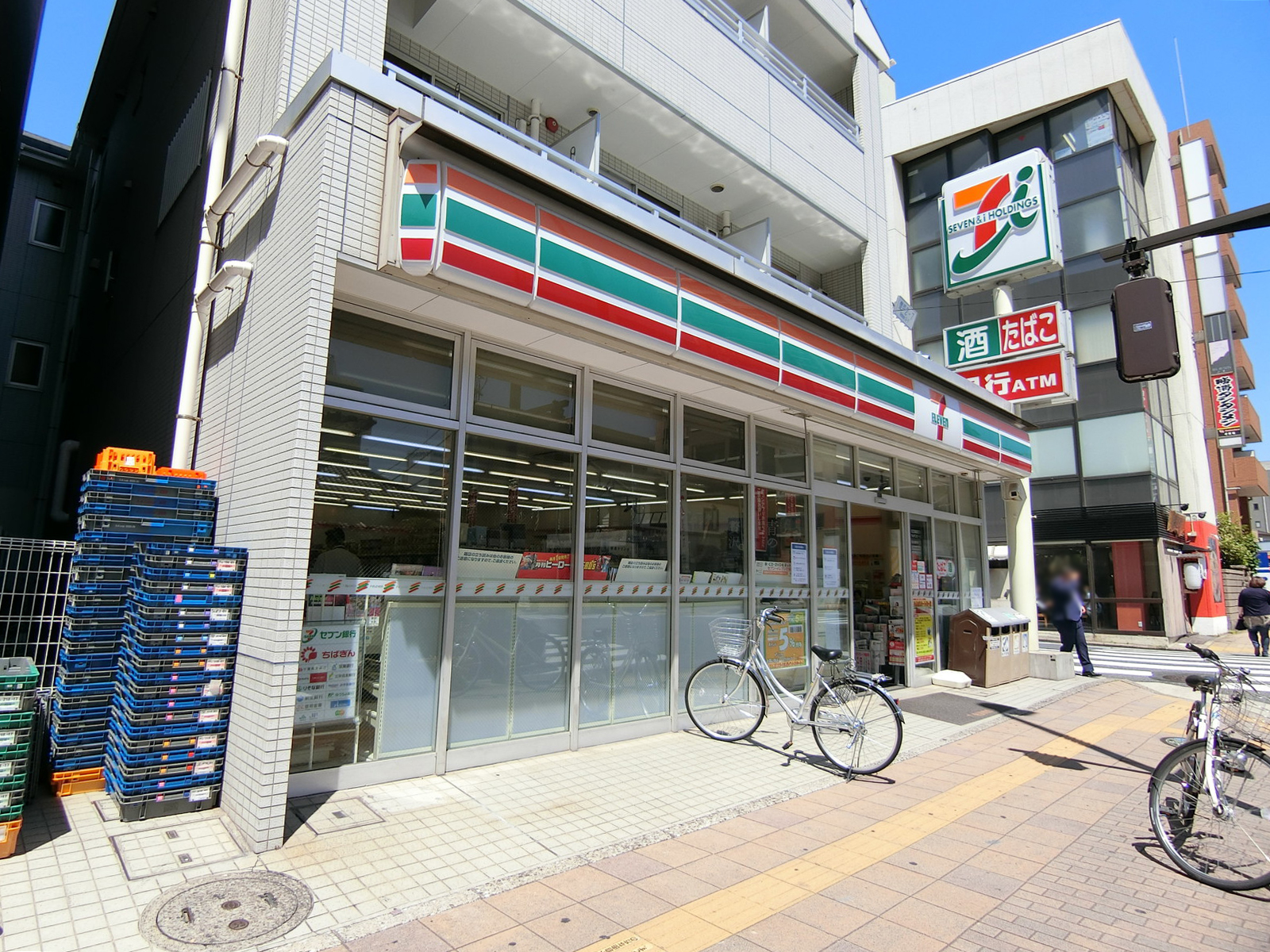 徒歩1分のセブンイレブン 登戸店