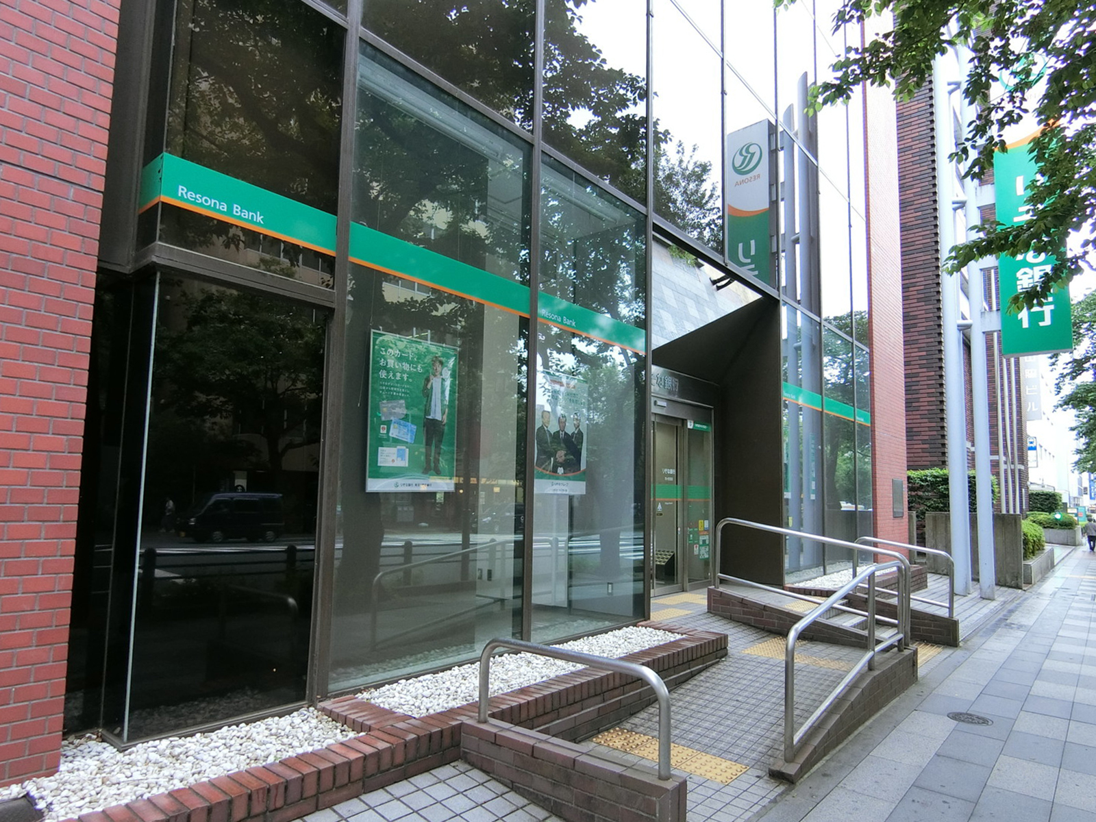 付近のりそな銀行 市ヶ谷支店