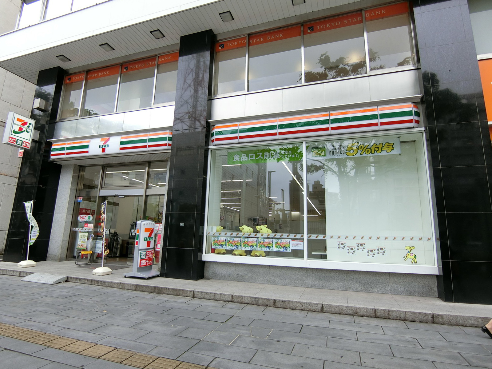 徒歩2分のセブンイレブン