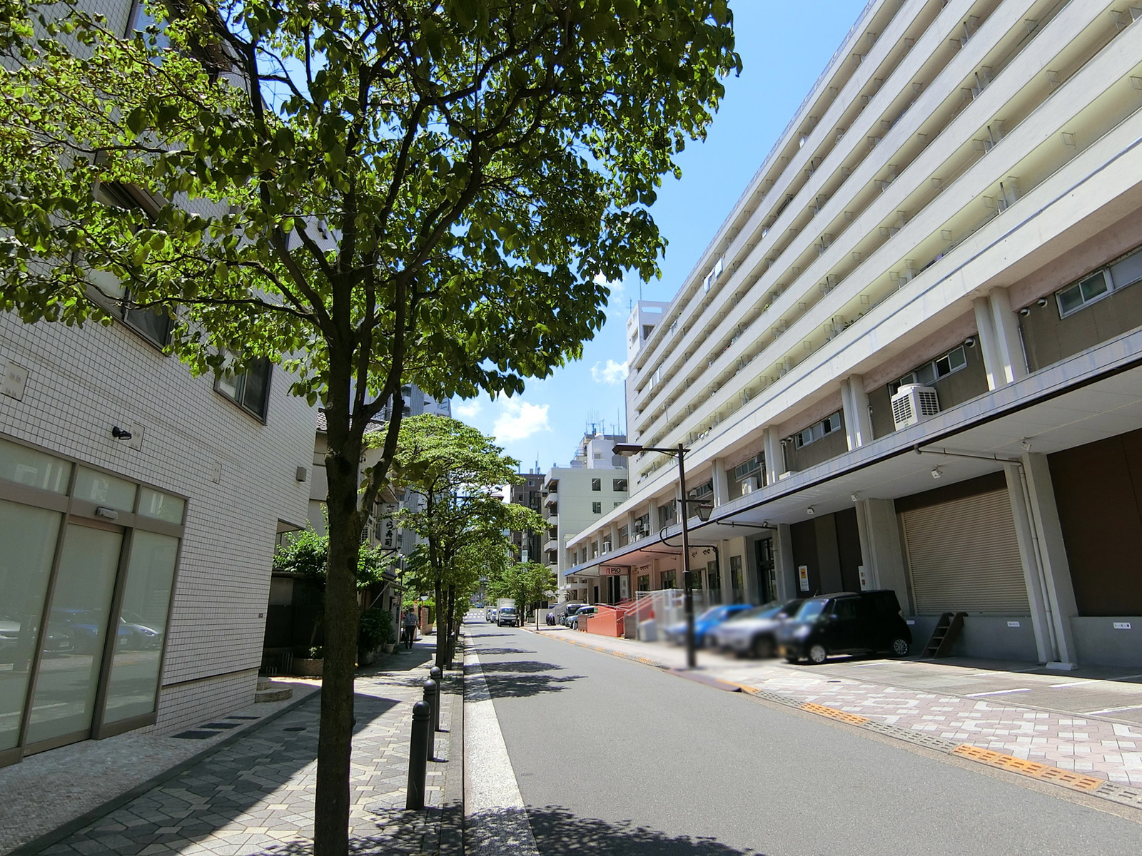 大友ビル前面の通り