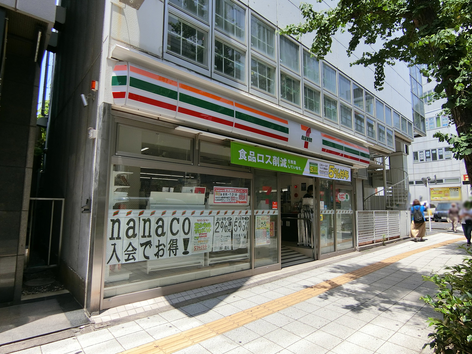 徒歩1分のセブンイレブン