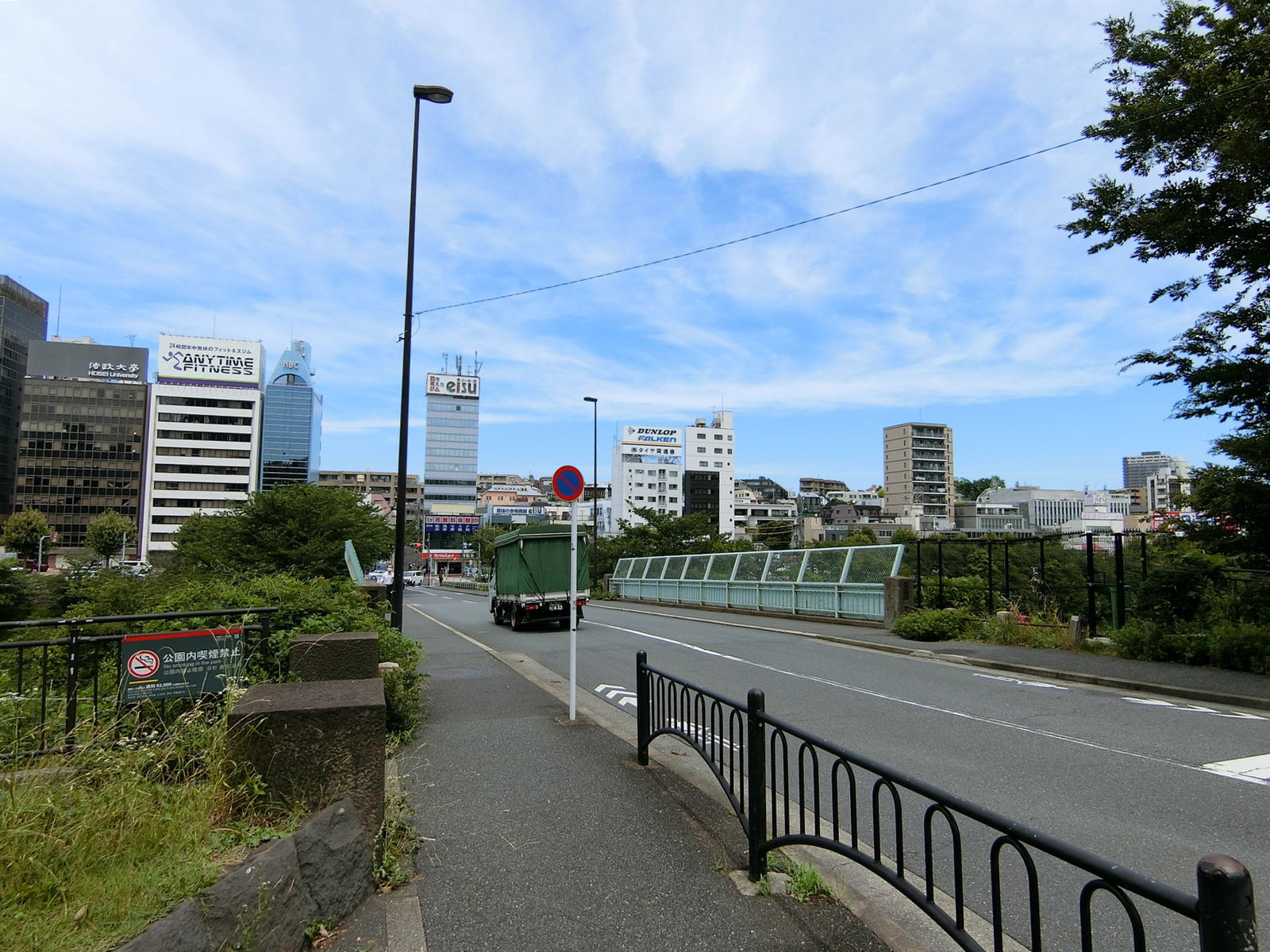 付近の新見附橋