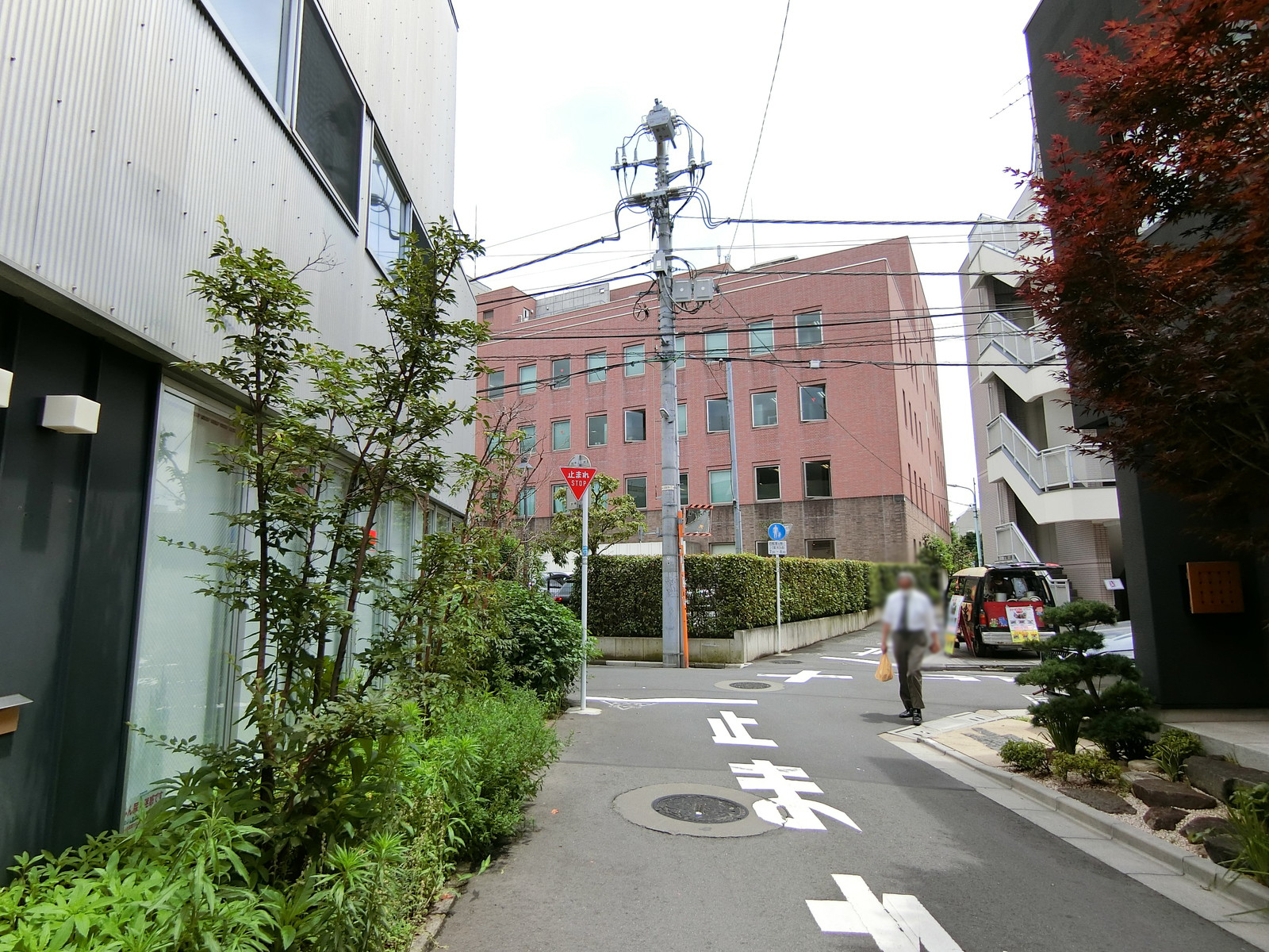 前面の通り