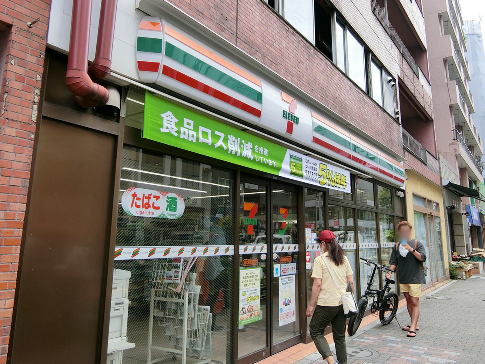 徒歩1分のセブンイレブン恵比寿駅東口店
