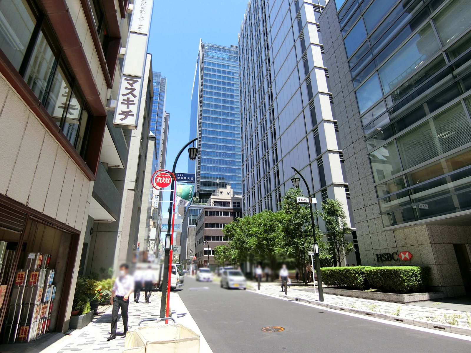くりはらビル前面の通り